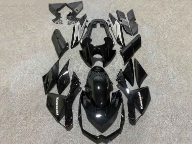 Cheap 2010-2013 Kawasaki Z1000 Motorcycle Fairings - Glossy Black White