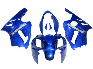 Cheap 2000-2001 Kawasaki ZX12R Motorcycle Fairings - Blue