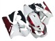 2002-2006 Kawasaki ZX12R Motorcycle Fairings - White Red Black
