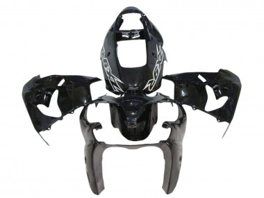 Cheap 2000-2001 Kawasaki ZX9R Motorcycle Fairings - Glossy Black