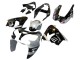2002-2003 Kawasaki ZX9R Motorcycle Fairings - Silver Glossy Black Monster Elf