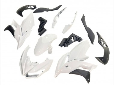Cheap 2015-2021 Kawasaki Versys 650 Motorcycle Fairings - White Matte Black