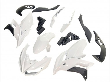 Cheap 2015-2021 Kawasaki Versys 650 Motorcycle Fairings - White Matte Black