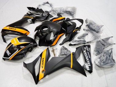 Cheap 2019-2020 Honda CBR650R Motorcycle Fairings - Matte Black Yellow White