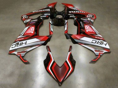 Cheap 2019-2020 Honda CBR650R Motorcycle Fairings - White Red Glossy Black HRC