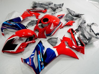 Cheap 2019-2020 Honda CBR650R Motorcycle Fairings - Red White Blue Glossy Black HRC