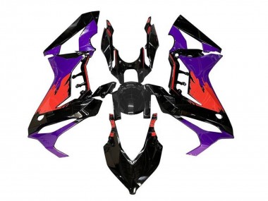Cheap 2019-2020 Honda CBR650R Motorcycle Fairings - Purple Red Glossy Black