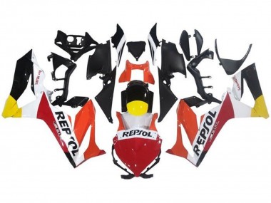 Cheap 2021-2023 Honda CBR650R Motorcycle Fairings - Orange White Red Yellow Glossy Black Repsol