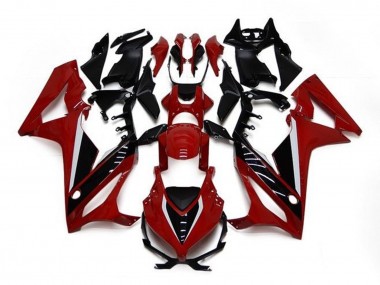 Cheap 2021-2023 Honda CBR650R Motorcycle Fairings - Maroon Red Glossy Black