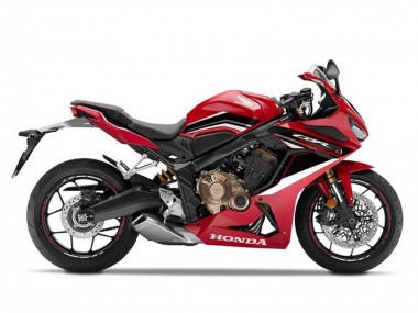Cheap 2021-2023 Honda CBR650R Motorcycle Fairings - Red White Black