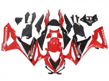 Cheap 2021-2023 Honda CBR650R Motorcycle Fairings - Red White Black
