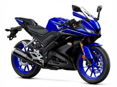 Cheap 2019-2024 Yamaha YZF R125 Motorcycle Fairings - Blue Matte Black