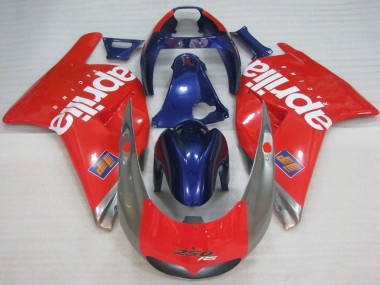 Cheap 1995-1997 Aprilia RS250 Motorcycle Fairings - Red Silver Blue White