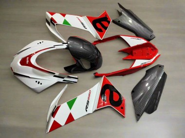 Cheap 2020-2024 Aprilia RS660 Motorcycle Fairings - White Red Black Carbon Fiber Green