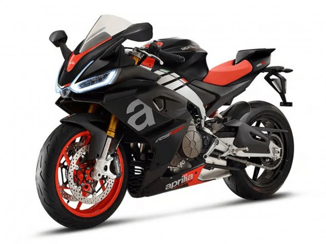 2020-2024 Aprilia RS660 Motorcycle Fairings - Matte Black Silver Red