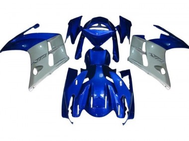 Cheap 2013-2015 Yamaha FJR1300 Motorcycle Fairing - Blue Silver