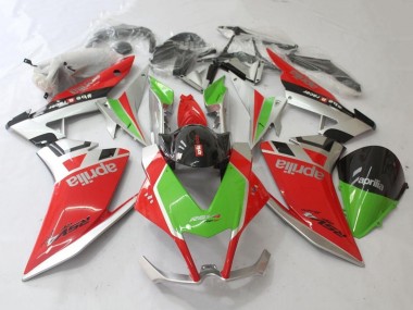 Cheap 2009-2015 Aprilia RSV4 1000 Motorcycle Fairing - Red Silver Green Black
