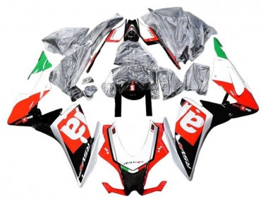 Cheap 2009-2015 Aprilia RSV4 1000 Motorcycle Fairings - Red Black Silver Green