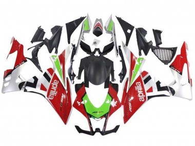 Cheap 2009-2015 Aprilia RSV4 1000 Motorbike Fairings - Red White Green