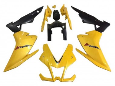 Cheap 2009-2015 Aprilia RSV4 1000 Motorcycle Fairings - Yellow Black