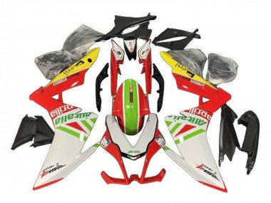 Cheap 2009-2015 Aprilia RSV4 1000 Motorcycle Fairings - White Red Green Yellow
