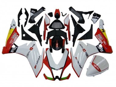 Cheap 2009-2015 Aprilia RSV4 1000 Motorcycle Fairings - White Red Black Yellow