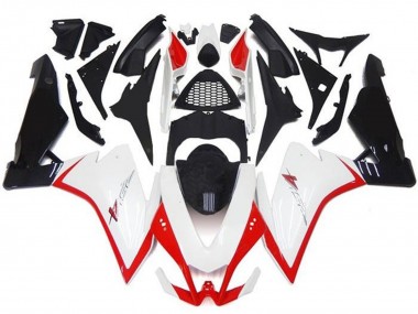 Cheap 2009-2015 Aprilia RSV4 1000 Motorcycle Fairings - White Red Black