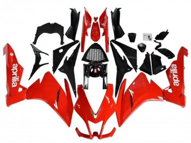 Cheap 2009-2015 Aprilia RSV4 1000 Motorcycle Fairings - Red