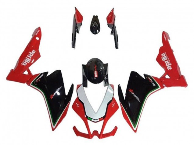 2009-2015 Aprilia RSV4 1000 Motorcycle Fairings - Red Black White Green