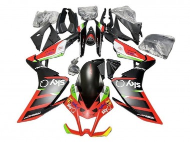 Cheap 2009-2015 Aprilia RSV4 1000 Motorcycle Fairings - Matte Black Red Green White