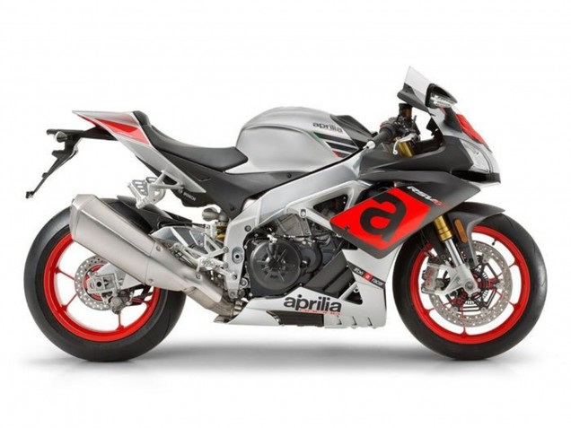 2016-2020 Aprilia RSV4 1000 Motorcycle Fairings - Silver Red Black