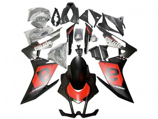 2016-2020 Aprilia RSV4 1000 Motorcycle Fairings - Matte Black Red White