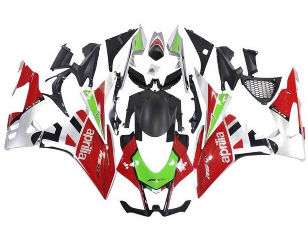 2016-2020 Aprilia RSV4 1000 Motorcycle Fairings - Red Green Silver Black