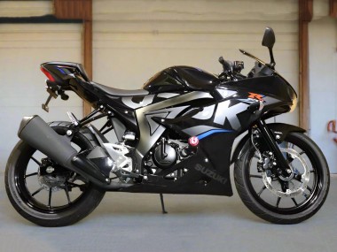 Cheap 2017-2025 Suzuki GSXR125 Motorcycle Fairings - Black Silver Blue