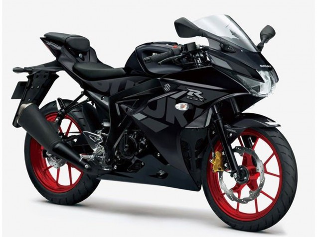 2017-2025 Suzuki GSXR125 Motorcycle Fairings - Black