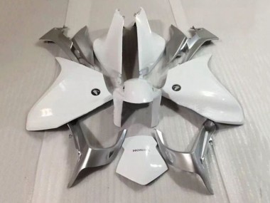 Cheap 2010-2014 Honda VFR 1200 Motorcycle Fairing - Silver White