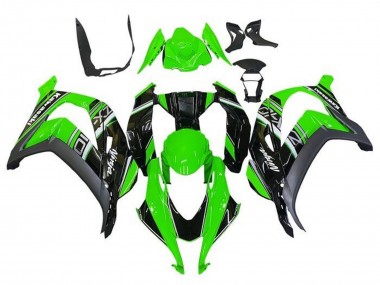 Cheap 2016-2020 Kawasaki ZX10R Motorcycle Fairings - Green Black Grey