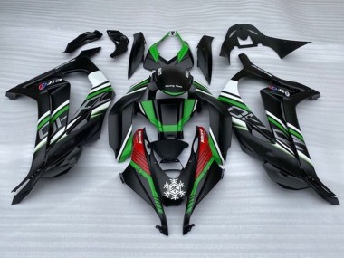Cheap 2016-2020 Kawasaki ZX10R Motorcycle Fairings - Matte Black Green Red White Snow