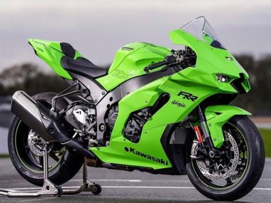 Cheap 2021-2025 Kawasaki ZX10R Motorcycle Fairings - Green Black