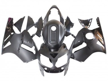 Cheap 2000-2001 Kawasaki ZX12R Motorcycle Fairings - Matte Black Glossy Black