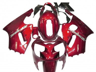 Cheap 2002-2006 Kawasaki ZX12R Motorcycle Fairings - Cnady Red
