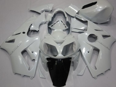 Cheap 2002-2006 Kawasaki ZX12R Motorcycle Fairings - Pearl White