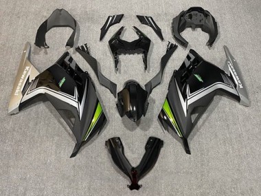 Cheap 2013-2024 Kawasaki EX300 Motorcycle Fairings - Glossy Black Matte Black Silver Green