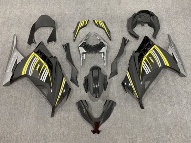 Cheap 2013-2024 Kawasaki EX300 Motorcycle Fairings - Yellow Silver Glossy Black Matte Black
