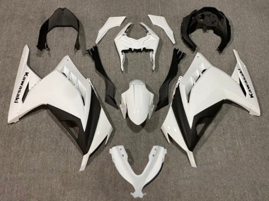 Cheap 2013-2024 Kawasaki EX300 Motorcycle Fairings - Pearl White Black