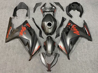 Cheap 2013-2024 Kawasaki EX300 Motorcycle Fairings - Matte Black Red