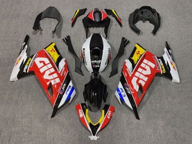 Cheap 2013-2024 Kawasaki EX300 Motorcycle Fairings - White Red Yellow Blue Black Givi