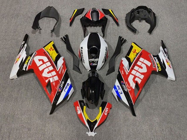 2013-2024 Kawasaki EX300 Motorcycle Fairings - White Red Yellow Blue Black Givi