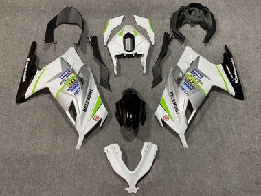 Cheap 2013-2024 Kawasaki EX300 Motorcycle Fairings - White Silver Green Black