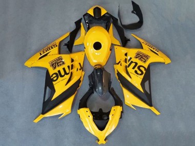 Cheap 2013-2024 Kawasaki EX300 Motorcycle Fairings - Yellow Black Supreme